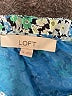 Ann Taylor LOFT 100% Polyester Blue Long Sleeve Blouse Size S - photo 7