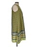 Muse 100% Polyester Print Yellow Casual Dress Size 14 - photo 4