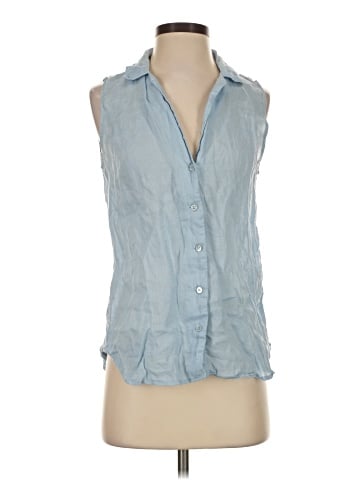 Equipment Sleeveless Button-Down Shirt (view 1)