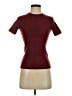 Rag & Bone Burgundy Short Sleeve Turtleneck Size XS - photo 1