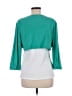 csc studio Teal 3/4 Sleeve Top Size L - photo 2