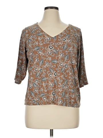 J.Jill 3/4 Sleeve Blouse (view 1)