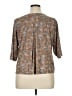 J.Jill Brown 3/4 Sleeve Blouse Size XL Petite - photo 2
