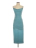 Hello Molly 100% Polyester Teal Blue Cocktail Dress Size 4 - photo 1