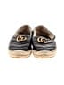 Gucci Black Leather GG Espadrilles Size EU (IT) 38 1/2 / US 8 1/2 - photo 2