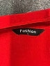 Fashion Red Short Sleeve Top Size L - photo 7