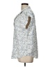 JACHS 100% Rayon Paisley Blue Sleeveless Button-Down Shirt Size L (estimated) - photo 5