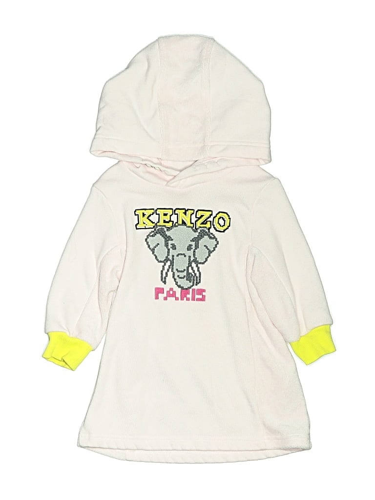 Pre-owned Kenzo Kids' Dress In Ivory