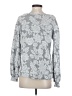 Ellen Tracy Floral Silver Pullover Sweater Size S - photo 2