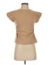 Zara Tan Short Sleeve Top Size S - photo 1