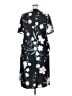 Unbranded 100% Polyester Floral Black Casual Dress Size XXL - photo 2