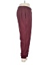 Athleta Solid Burgundy Track Pants Size L - photo 4