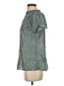 Böhme 100% Polyester Stars Green Short Sleeve Blouse Size S - photo 5