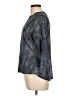 The Limited 100% Polyester Gray 3/4 Sleeve Blouse Size L - photo 5