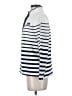 L.L.Bean 100% Cotton Silver White Long Sleeve Top Size S - photo 5