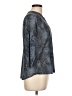 The Limited 100% Polyester Gray 3/4 Sleeve Blouse Size L - photo 4