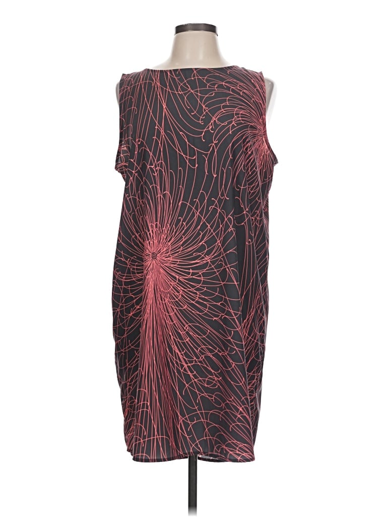 Pre-owned Halogen Cocktail Dress In Burgundy