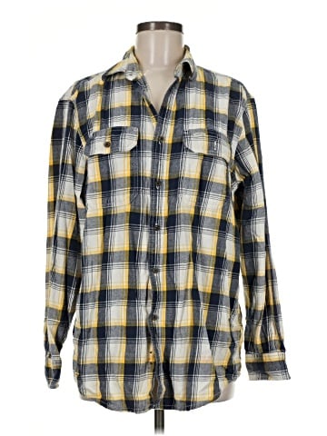 Faded Glory Long Sleeve Button-Down Shirt (view 1)