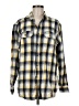 Faded Glory Plaid Yellow Long Sleeve Button-Down Shirt Size M - photo 1
