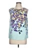 Talbots Blue Sleeveless Blouse Size 10 - photo 1