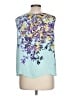 Talbots Blue Sleeveless Blouse Size 10 - photo 2