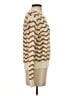 Rebecca Taylor Chevron-herringbone Tan Pullover Sweater Size S - photo 4