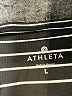 Athleta Stripes Black Leggings Size L - photo 7