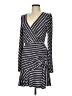 Bailey 44 Stripes Blue Cocktail Dress Size M - photo 1