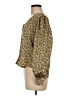 Levi's 100% Polyester Green 3/4 Sleeve Blouse Size M - photo 5