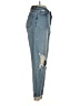 Missguided Hearts Blue Jeans Size 2S - photo 4