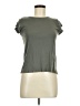 Zara Gray Short Sleeve Top Size M - photo 1