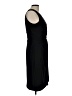 Chaps Solid Black Cocktail Dress Size L - photo 4