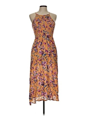 Pink Rose Casual Dress (view 1)