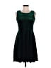 Spense Solid Green Cocktail Dress Size 6 - photo 1