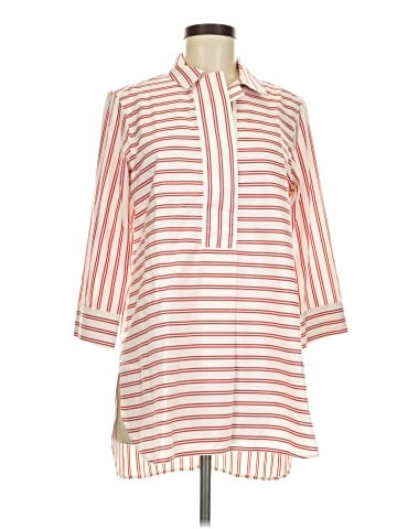 Foxcroft 3/4 Sleeve Button-Down Shirt (view 1)