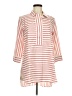 Foxcroft 100% Cotton Pink 3/4 Sleeve Button-Down Shirt Size 8 - photo 1