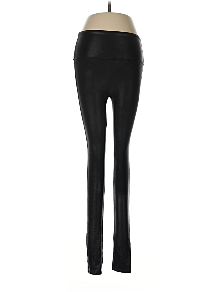 Pre-owned Spanx Active Pants In Black