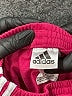 Adidas 100% Polyester Pink Track Pants Size 5 - photo 3