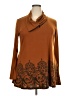 Miusey Brown Pullover Sweater Size 2X - photo 1
