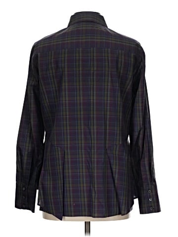Per Se By Carlisle Long Sleeve Button-Down Shirt (view 2)