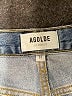 AGOLDE 100% Cotton Stars Blue Denim Shorts Size 31 waist - photo 3