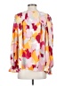 Unbranded Orange 3/4 Sleeve Blouse Size S - photo 2