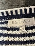 Esther Stripes Pink Pullover Sweater Size Med - Lg - photo 7