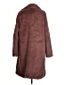 Avec Les Filles 100% Polyester Burgundy Coat Size S - photo 2