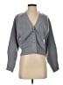 7 For All Mankind Gray Cardigan Size XS - photo 1