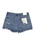 DSTLD 100% Elastane Blue Denim Shorts Size 30 waist - photo 2