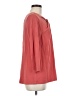Soft Surroundings Red 3/4 Sleeve Blouse Size M - photo 4