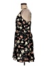Shein 100% Polyester Floral Black Cocktail Dress Size 6 - photo 5