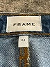 FRAME 100% Cotton Blue Denim Skirt Size 24 waist - photo 4