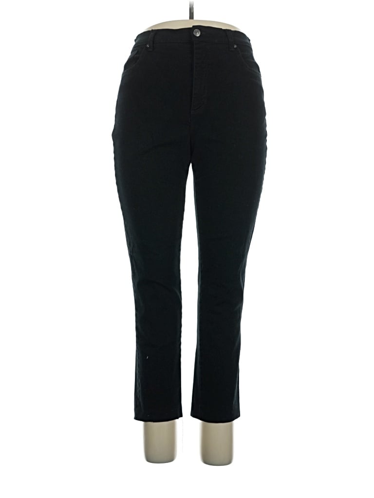 Pre-owned Gloria Vanderbilt Dress Pants In Black